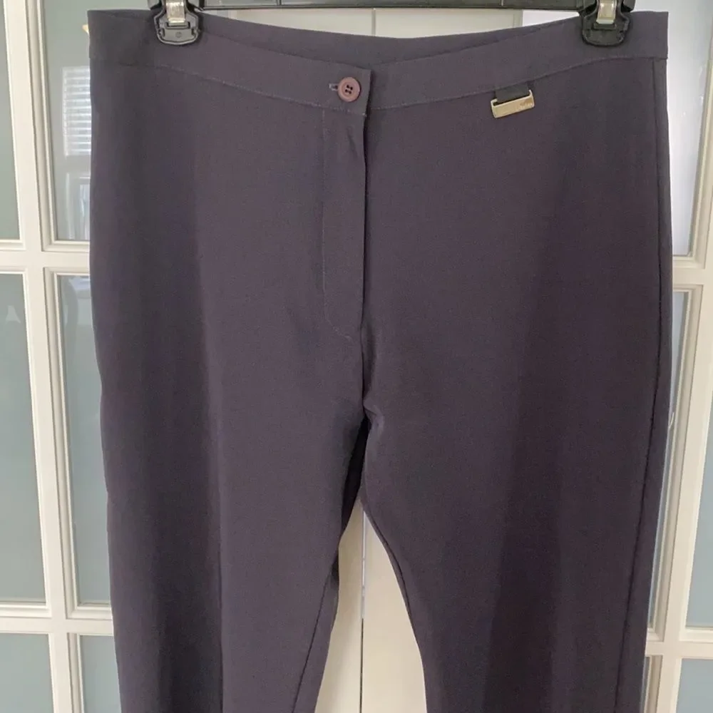 NWOT Spin USA Gray Stretch Trousers Pants Size XL
